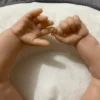 19Inch Unpainted Reborn Doll Kit Romy Unfinished Doll Parts With Cloth Body Doll Accessories 2 - Reborn Dolls Mall