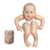 20inch Already Painted Reborn Maryann Doll Kits Very Lifelike Baby with Many Details Veins Bebe Kit 3 - Reborn Dolls Mall