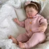 20inch Reborn Alisha Smile Newborn Baby Doll Lifelike 3D Painted Skin with Visible Veins Multiple Layers 1 - Reborn Dolls Mall