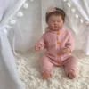 20inch Reborn Alisha Smile Newborn Baby Doll Lifelike 3D Painted Skin with Visible Veins Multiple Layers 2 - Reborn Dolls Mall