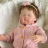 20inch Reborn Alisha Smile Newborn Baby Doll Lifelike 3D Painted Skin with Visible Veins Multiple Layers 3 - Reborn Dolls Mall