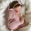 20inch Reborn Alisha Smile Newborn Baby Doll Lifelike 3D Painted Skin with Visible Veins Multiple Layers 4 - Reborn Dolls Mall