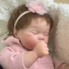 20inch Reborn Alisha Smile Newborn Baby Doll Lifelike 3D Painted Skin with Visible Veins Multiple Layers 5 - Reborn Dolls Mall