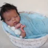 22 Inch Reborn Doll Kit Alexis Sleeping Baby Girl Unpainted DIY Doll Parts Cute Birthday Christmas 2 - Reborn Dolls Mall