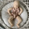 22 Inch Reborn Doll Kit Alexis Sleeping Baby Girl Unpainted DIY Doll Parts Cute Birthday Christmas 5 - Reborn Dolls Mall