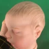 22inch Reborn Doll Kit Ruby Sleeping Baby Already Painted Unfinished Doll Parts with Cloth Body Bebe 2 - Reborn Dolls Mall