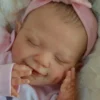50CM Full Vinyl Body Girl Waterproof Reborn Doll April Hand Detailed Painted with Visible Veins Lifelike 1 - Reborn Dolls Mall