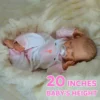 50CM Full Vinyl Body Girl Waterproof Reborn Doll April Hand Detailed Painted with Visible Veins Lifelike 2 - Reborn Dolls Mall